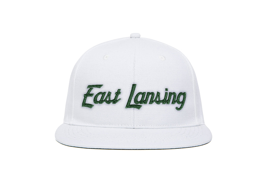 East Lansing Chain Fitted II wool baseball cap
