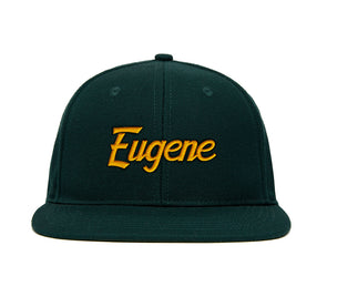 Eugene Chain Fitted wool baseball cap