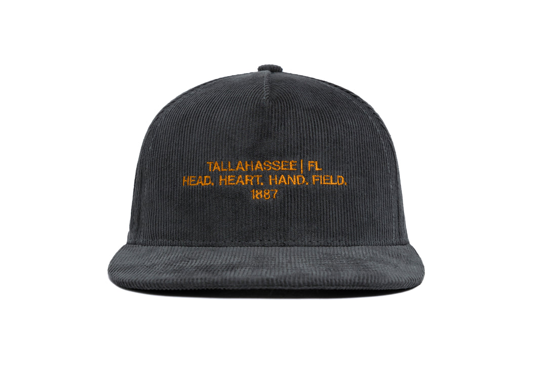 FAMU Name 14-Wale Cord 5-Panel wool baseball cap