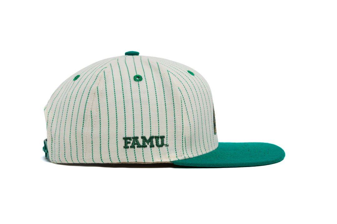 FAMU Rattler Pinstripe Two Tone wool baseball cap