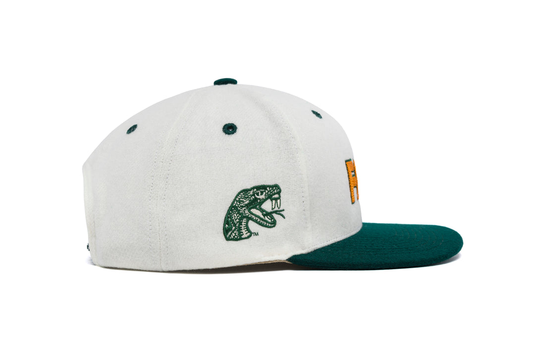 FAMU Wordmark 3D Chain Two Tone Wool wool baseball cap