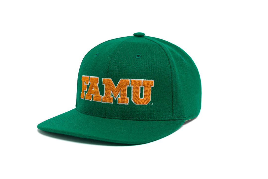 FAMU Wordmark 3D Chain Wool wool baseball cap