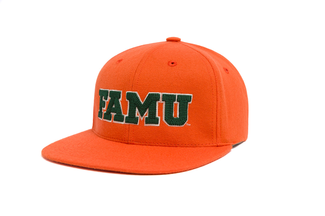 FAMU Wordmark 3D Chain Wool wool baseball cap