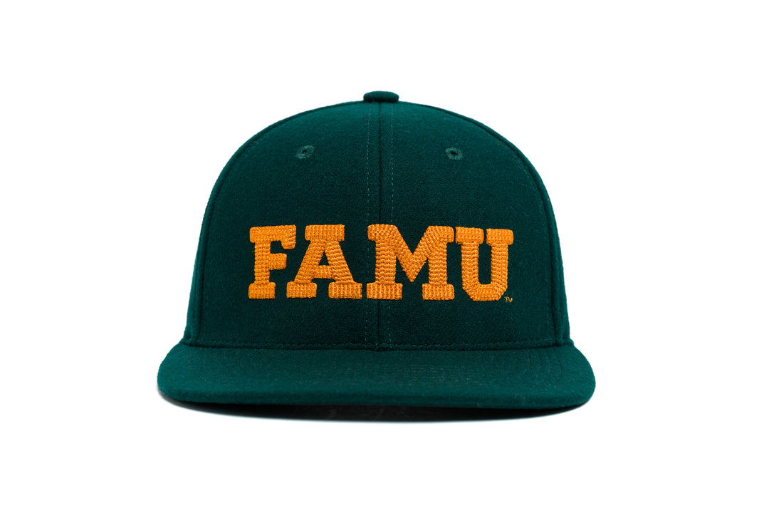 FAMU Wordmark 3D Chain Wool II wool baseball cap