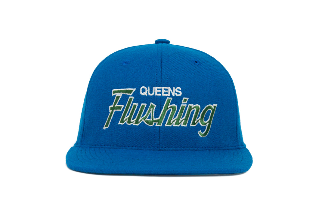 Flushing III wool baseball cap