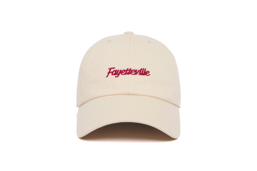 Fayetteville Microscript Dad wool baseball cap