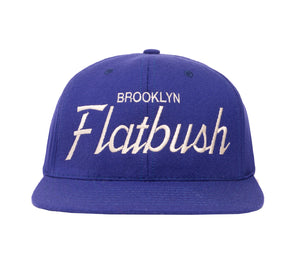 Flatbush wool baseball cap
