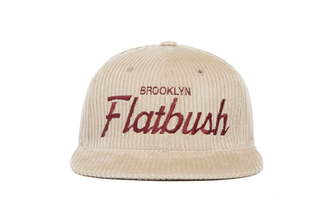 Flatbush 6-Wale Cord wool baseball cap