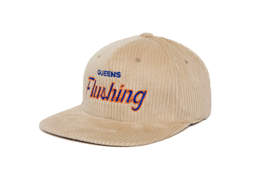 Flushing 6-Wale Cord wool baseball cap