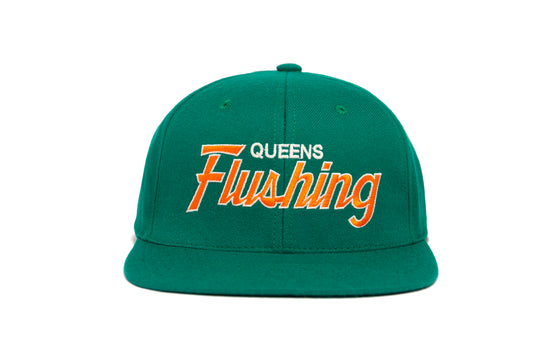 Flushing II wool baseball cap