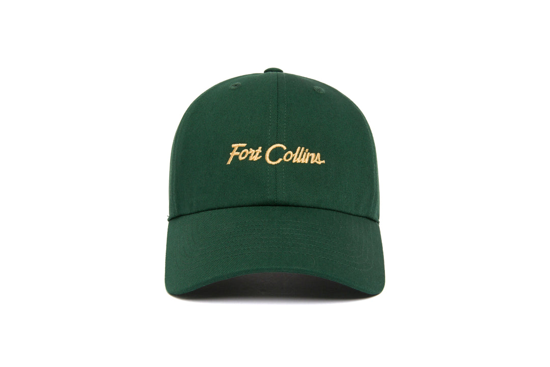 Fort Collins Microscript Dad wool baseball cap