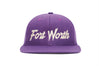 Fort Worth
    wool baseball cap indicator