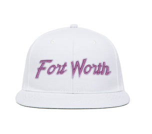 Fort Worth Chain Fitted wool baseball cap
