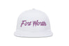 Fort Worth Chain Fitted
    wool baseball cap indicator