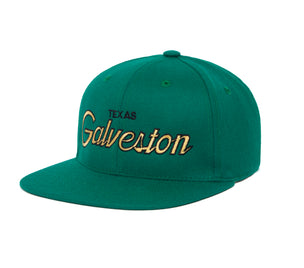 Galveston wool baseball cap