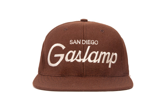 Gaslamp wool baseball cap