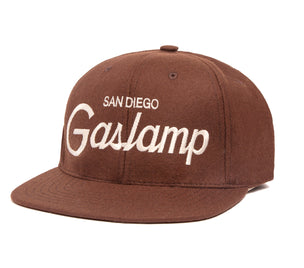 Gaslamp wool baseball cap
