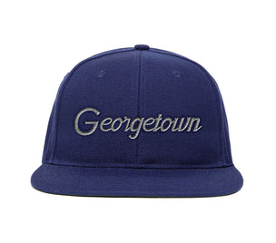 Georgetown Chain Fitted wool baseball cap