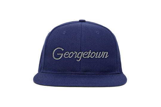 Georgetown Chain Fitted wool baseball cap