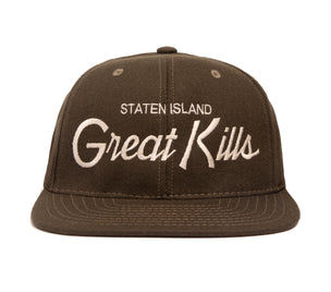 Great Kills wool baseball cap