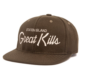 Great Kills wool baseball cap