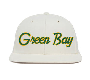 Green Bay wool baseball cap