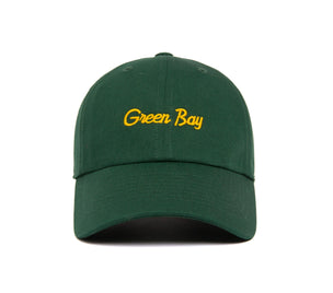 Green Bay Microscript Dad wool baseball cap