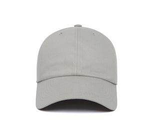 Clean Grey Dad Hat wool baseball cap