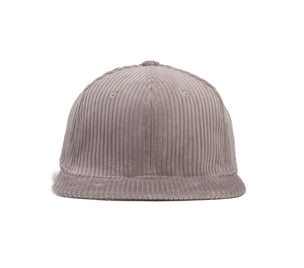 Clean Grey 6-Wale CORD wool baseball cap