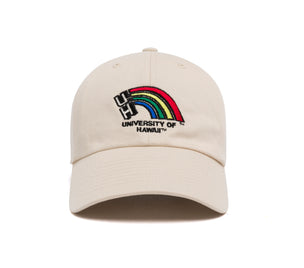 HAWAII Logo Dad wool baseball cap