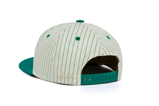 HAWAII Logo Pinstripe Two Tone wool baseball cap