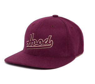 HOOD 3D VI wool baseball cap