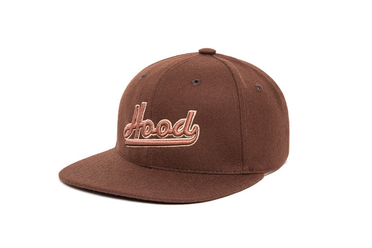 HOOD 3D V wool baseball cap