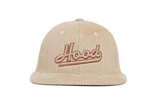 HOOD 3D 6-Wale Cord wool baseball cap