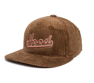 HOOD 3D III 6-Wale Cord wool baseball cap