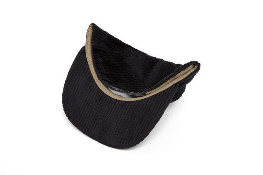 H LOGO 3D VI 6-Wale Cord wool baseball cap