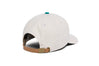 Clean Bone Brushed Twill 5-Panel w/ Leather Strap
    wool baseball cap indicator