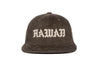 Hawaii Olde 3D Chain 6-Wale Cord
    wool baseball cap indicator