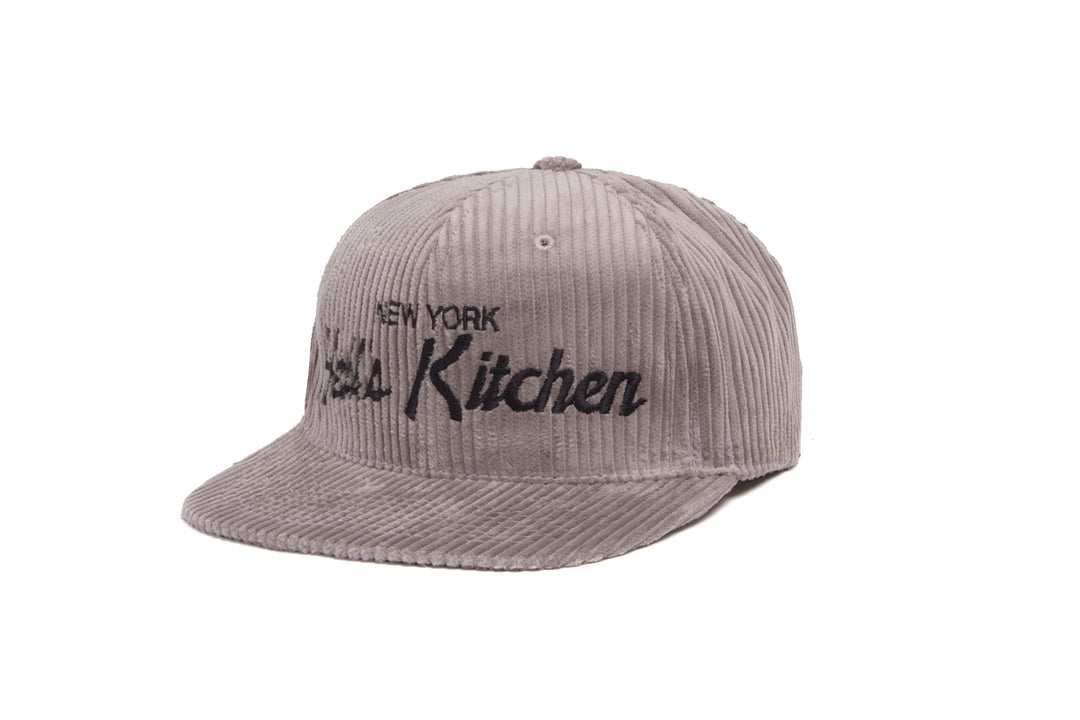 Hell’s Kitchen 6-Wale Cord wool baseball cap