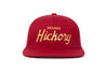 Hickory
    wool baseball cap indicator