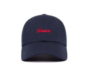 Houston Microscript Dad III wool baseball cap