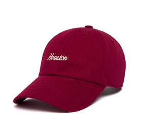 Houston Microscript Dad wool baseball cap