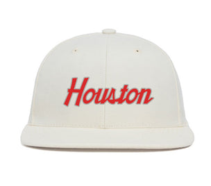 Houston V wool baseball cap