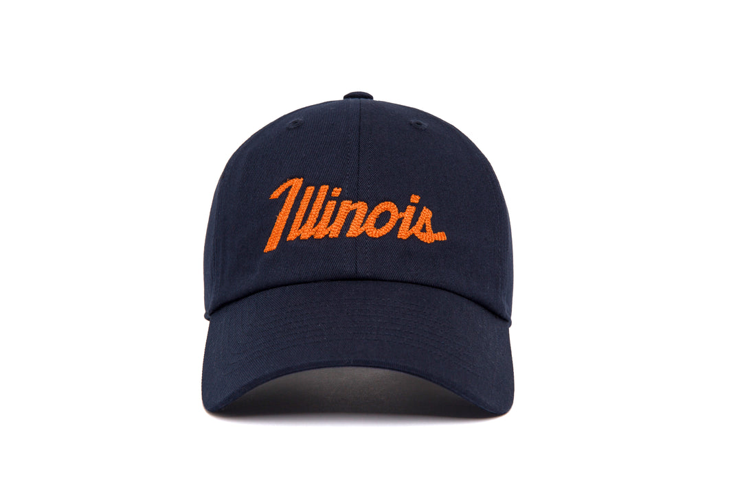 Illinois Chain Dad wool baseball cap