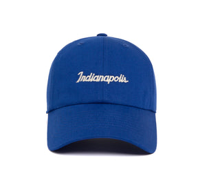 Indianapolis Microscript Dad wool baseball cap