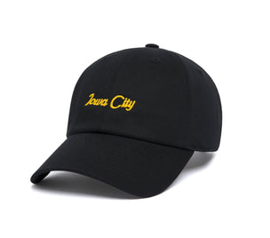 Iowa City Microscript Dad wool baseball cap