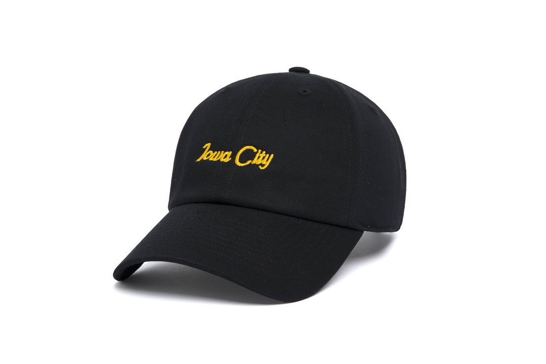 Iowa City Microscript Dad wool baseball cap