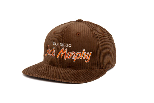 Jack Murphy 6-Wale Cord wool baseball cap