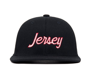Jersey wool baseball cap