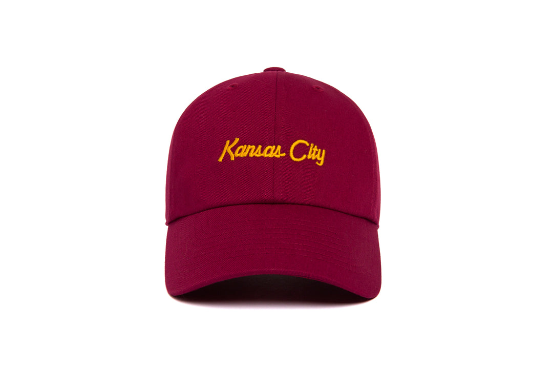 Kansas City Microscript Dad wool baseball cap